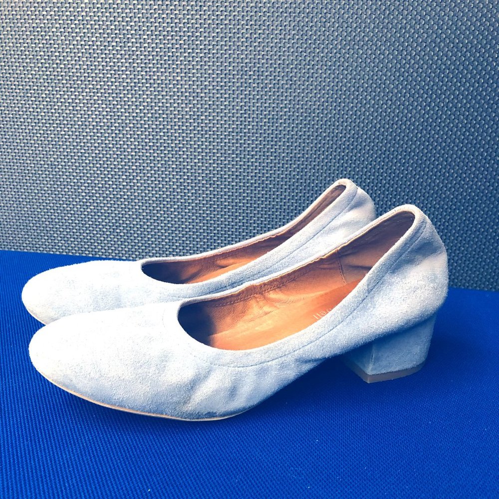 Jeffrey Campbell Powder Blue Bitsie Block Heels